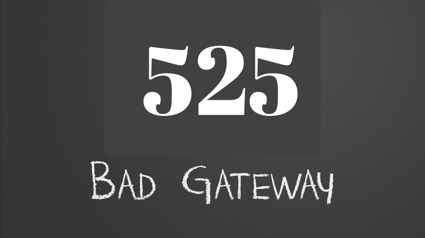 The Invisible Barrier: Understanding and Resolving HTTP Error 525